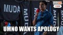 Umno demands apology from Syed Saddiq over allegations of disrupting ceramah
