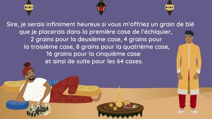 Jeux de multiplications sur l’échiquier de Sissa