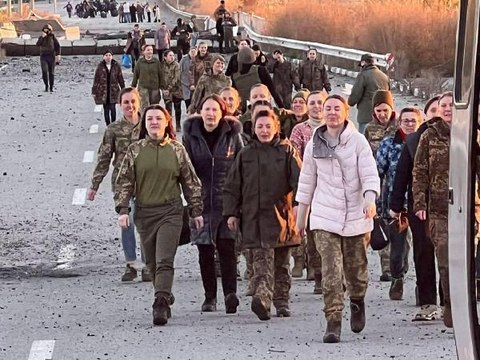 Ukrayna-Rusya esir takası 108 Ukraynalı kadın ve 110 Rus vatandaşı serbest bırakıldı
