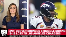 Broncos Fall to Chargers in OT 19-16