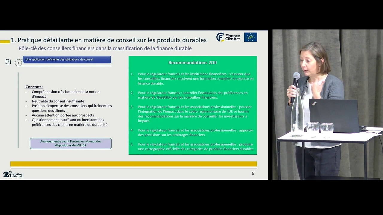 ADEME [Finance ClimAct] « Dépasser l’ESG » : analyse des attentes des épargnants et pratiques des conseillers