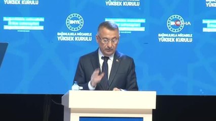 Fuat Oktay, her kuruluşu bağımlılıkla mücadeleye çağırdı: "Bunu, ülkemiz ve evlatlarımızın geleceği için yapmalıyız"