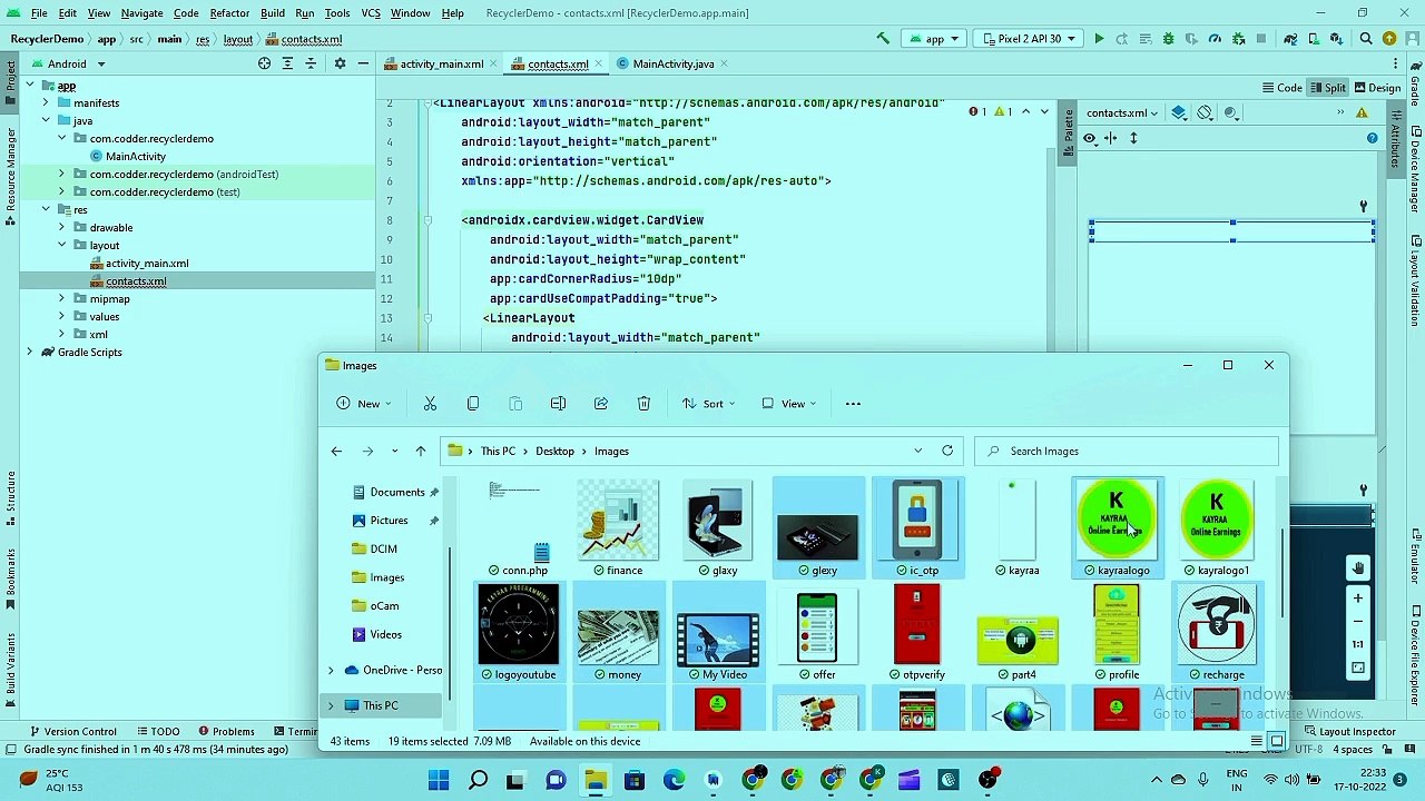 Recycler View in Android Studio Explained with Example