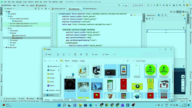Recycler View in Android Studio Explained with Example