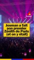 Le premier Zénith de Paris de Josman (et on y était)