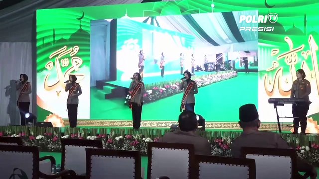Kapolri Beri Pesan Kepada Anggota Di Peringatan Maulid Nabi Muhammad SAW 1444 H/ 2022 M