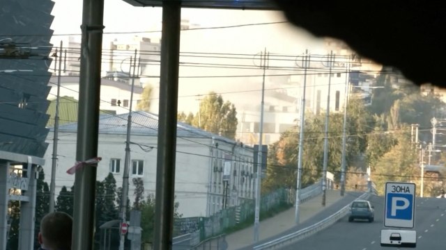 Russian 'Kamikaze' Drones Attack Ukrainian Capital - TaiwanPlus News