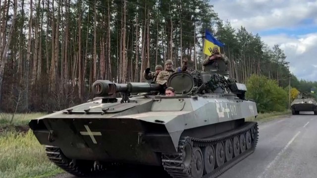 Zelenskyy Says Dozens of Towns Retaken in Ukraine's South and East - TaiwanPlus News