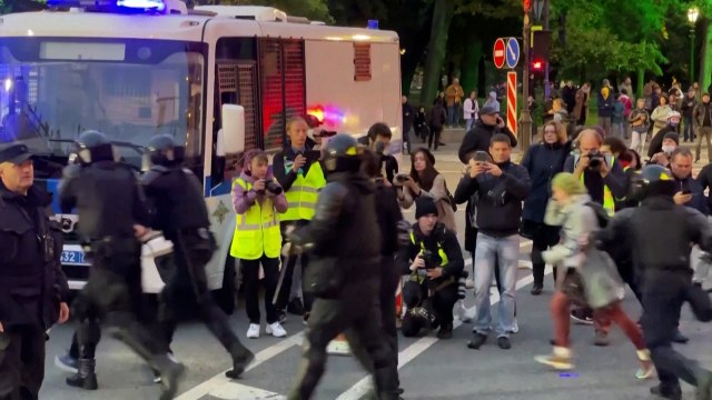 Hundreds Arrested Over Anti-War Protests in Russia - TaiwanPlus News