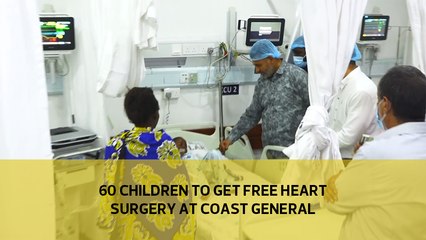 60 children to get free heart surgery at Coast General