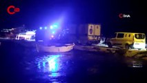 İzmir'de tekneden denize düşen balıkçı kayboldu