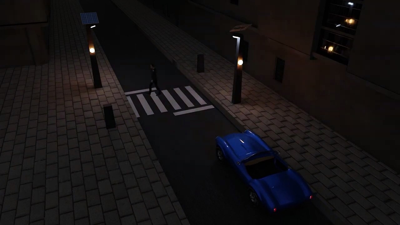 “Passadeira inteligente”: passadeira ilumina-se para alertar que há peões a atravessar