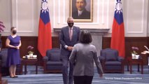 Indiana Governor Eric Holcomb Visits Taiwan - TaiwanPlus News