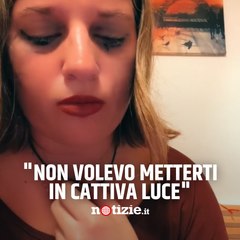 La fan di Alessandra Amoroso: "Mi sento in colpa, scusami"