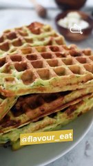 Gaufres courgettes chèvre