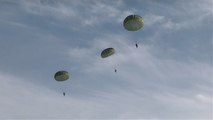 Paratroopers Rehearse for Taiwan's Annual Han Kuang Exercises