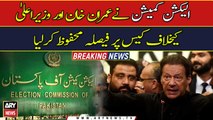 ECP reserved decision on case against Imran Khan