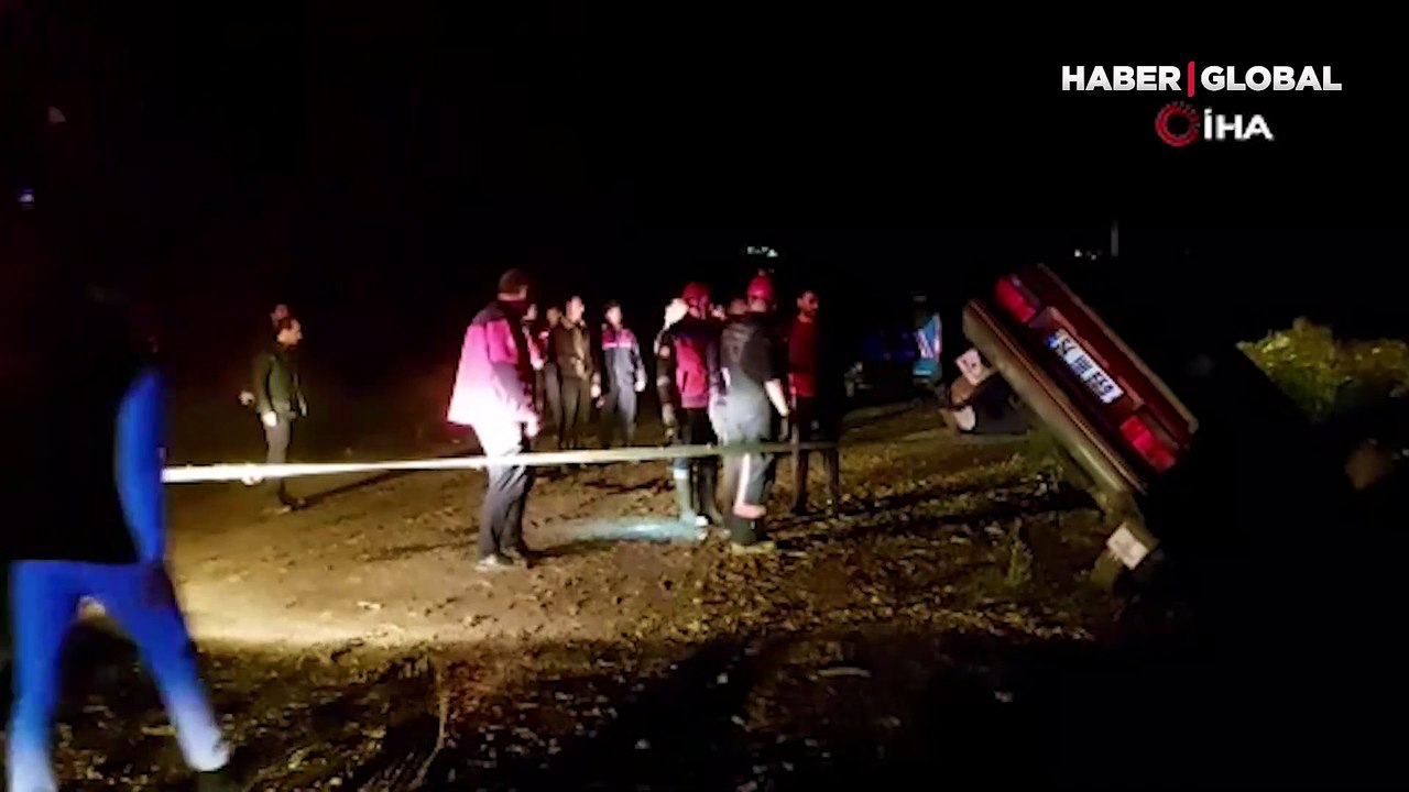 Alkolün etkisiyle kaza yaptı, "Burada ölü ve yaralılar var, bir kişi de boğuluyor" ihbarında bulundu