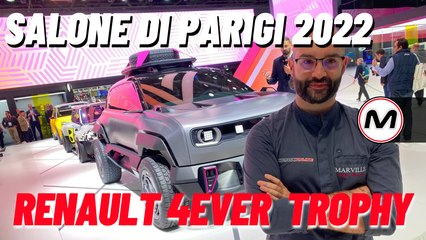SALONE DI PARIGI 2022 | RENAULT 4EVER TROPHY