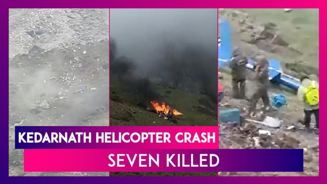 Kedarnath Helicopter Crash: Seven, Including The Pilot, Killed In Mishap; PM Modi Expresses Grief
