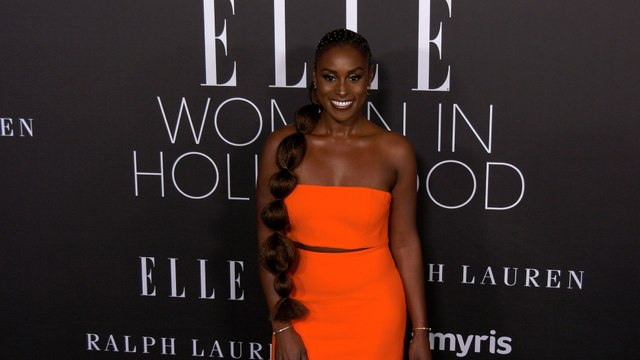 Issa Rae ELLE's 2022 Women in Hollywood Celebration Black Carpet