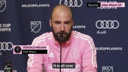 'What I loved is over' - Higuain reflects on emotional retirement