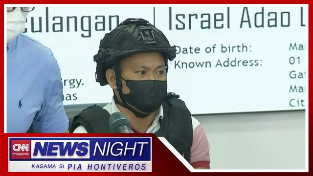 Suspek sa pagpatay kay Percy Lapid, sumuko sa mga otoridad