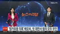 '법카유용 의혹' 배모씨, 첫 재판서 혐의 모두 부인
