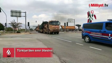Sınır ötesine tank ve zırhlı araç sevkiyatı