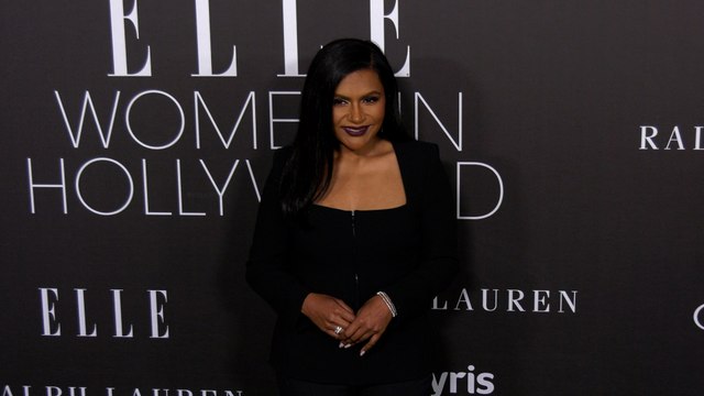 Mindy Kaling ELLE's 2022 Women in Hollywood Celebration Black Carpet