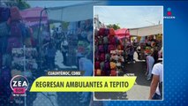 Vendedores ambulantes regresaron a Tepito