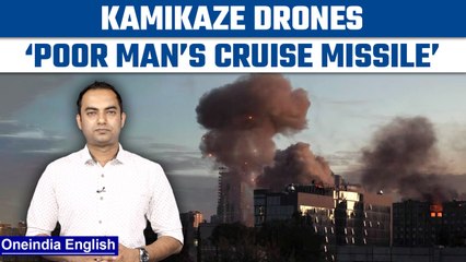 Download Video: Russia continues barraging Ukraine with swarms of Kamikaze drones | Oneindia News*Explainer