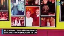 El italiano favorito de Benzema le homenajea con una pizza por su balón de oro