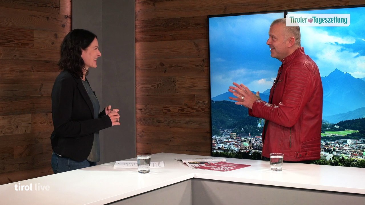 Bernhard Aichner in „Tirol Live”