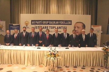 AK PARTİ'Lİ BÜYÜKŞEHİR BELEDİYE MECLİS GRUP BAŞKANVEKİLLERİ, ADANA'DA BULUŞTU