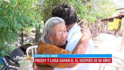Luisa y Freddy, una historia de amor de 60 años que sellará su unión en el altar