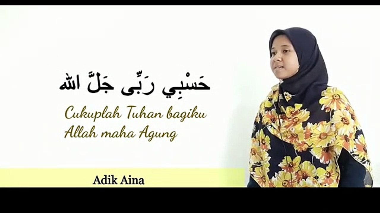 MERDUNYA BUAT HATI ADEM - ZIKIR HASBI RABBI