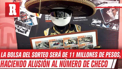 Lotería Nacional y F1 sacaron un boleto conmemorativo por el 60 Aniversario