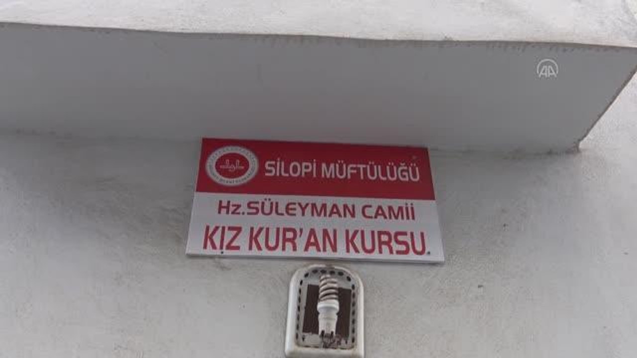 Şırnak haber! Silopi'de açılan 6 kursta 100 çocuğa temel eğitim ve dini bilgiler öğretiliyor