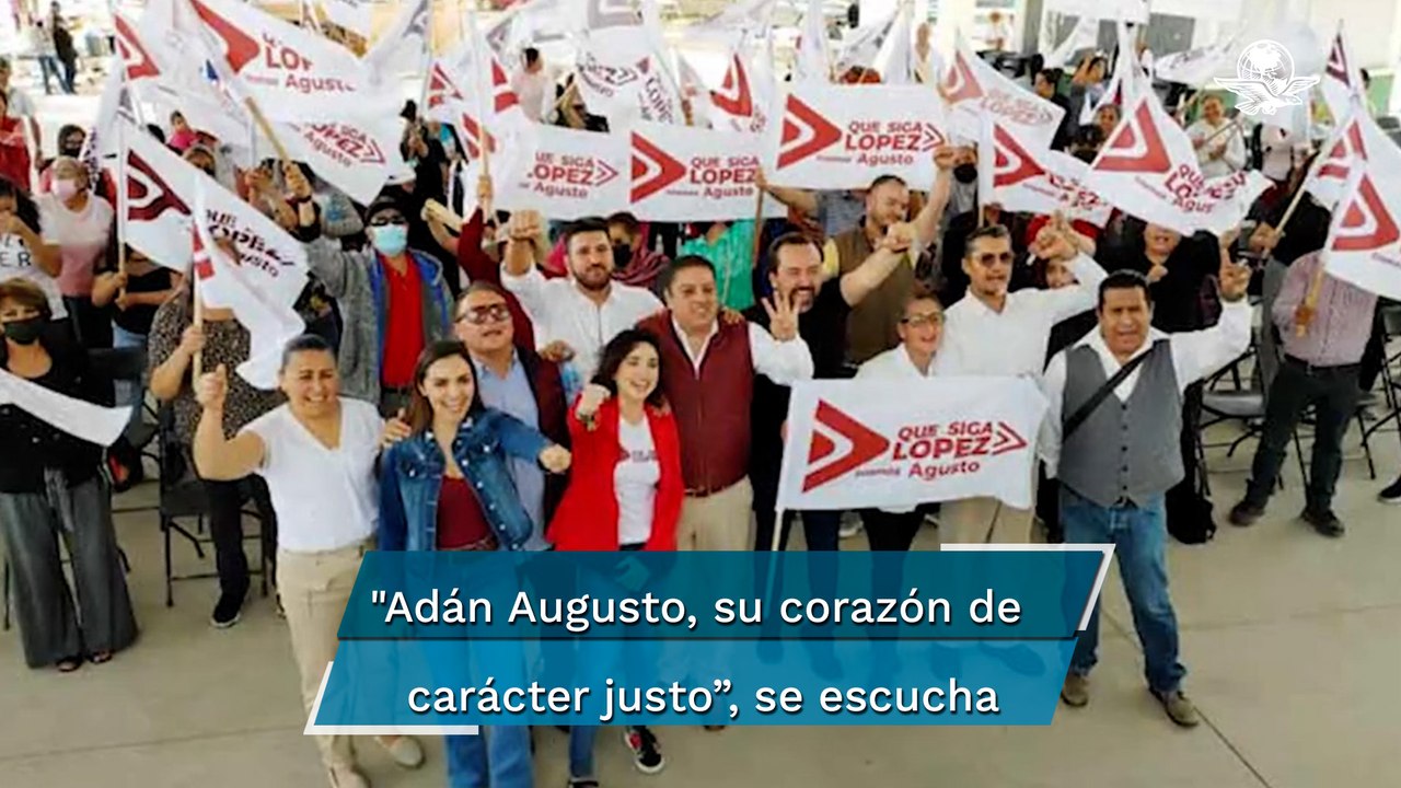 Adán Augusto López ya tiene canción; “que siga López, estamos Augusto"