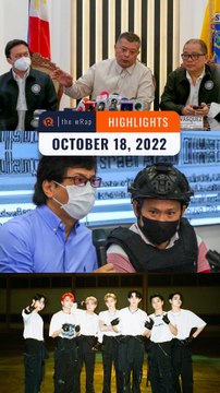 Rappler's highlights: Remulla, Percy Lapid’s gunman, and ENHYPEN | October 18, 2022 | The wRap