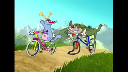 हिंदी Oggy and the Cockroaches  दुर्घटना  Hindi Cartoons for Kids