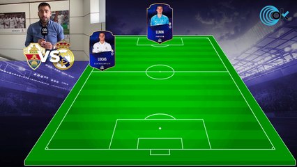 Alineación del Real Madrid contra el Elche