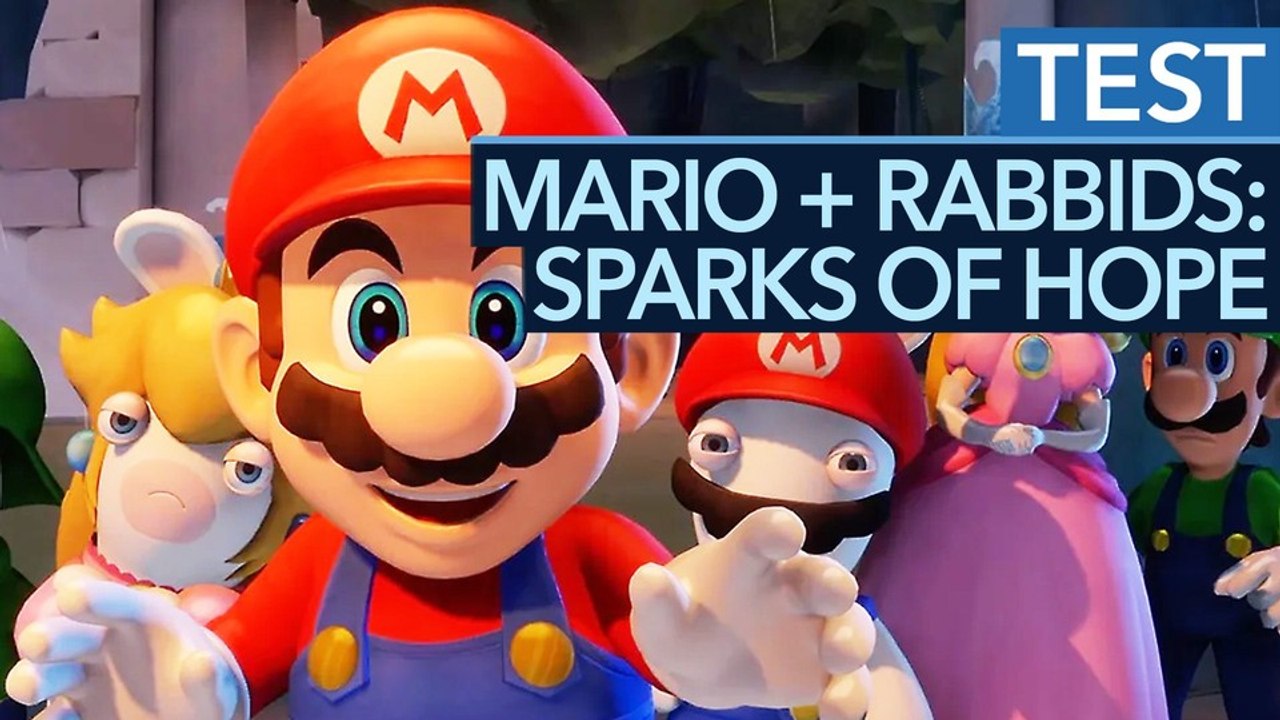 Mario + rabbids: sparks of hope - test-video zum switch-taktikspiel