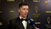 Las palabras de Robert Lewandowski en la gala del Balón de Oro 2022 / FCB