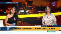 Sicario asesina de cinco balazos a empresario en el Callao