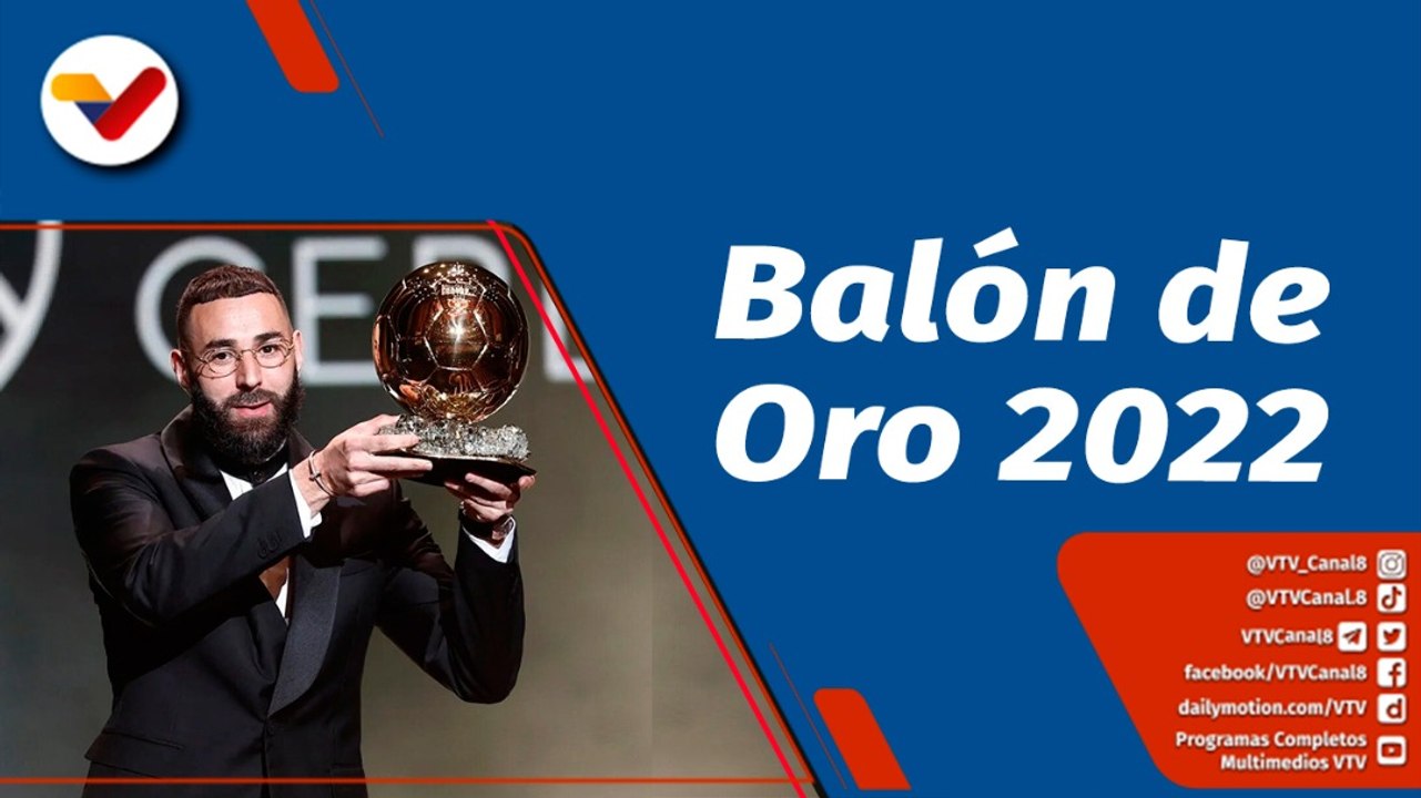 Deportes VTV | Balón de Oro para el jugador de fútbol Karim Benzema