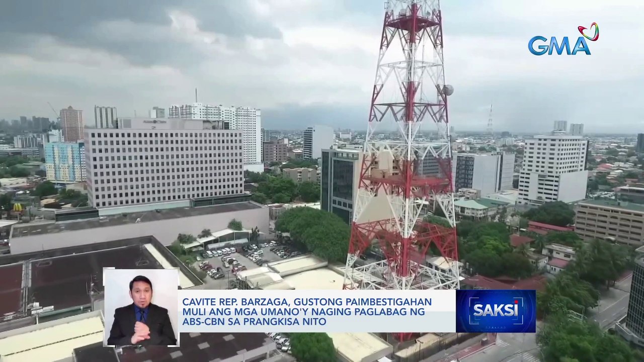 Cavite Rep. Barzaga, gustong paimbestigahan muli ang mga umano'y naging paglabag ng ABS-CBN sa prangkisa nito | Saksi