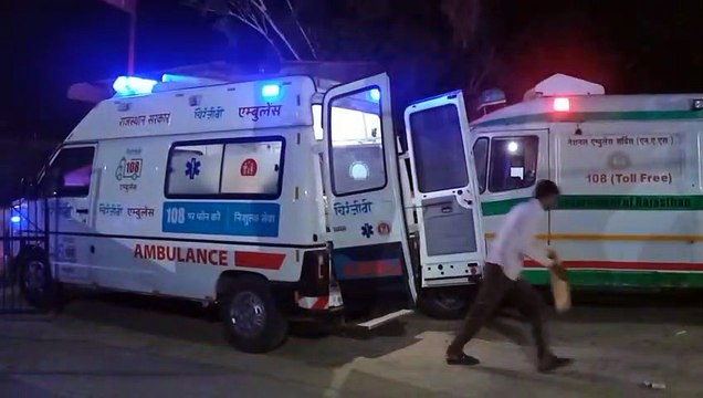 रोगी को लेने आई 108 एम्बुलेंस खुद हुई बीमार