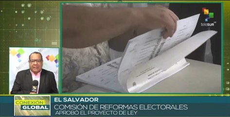 Parlamento salvadoreño analiza proyecto de voto en el exterior